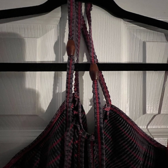 Free people ribbed halter dress with side slit - New without tags. - Picture 7 of 7